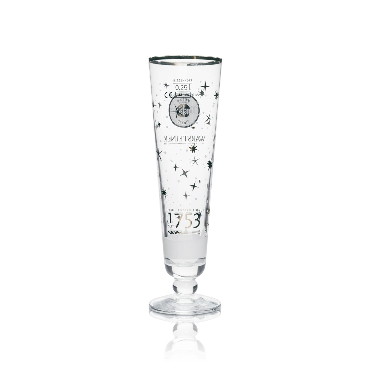 6x Szklanka do piwa Warsteiner Tulip Family Tradition 1753 200ml – Widok 3
