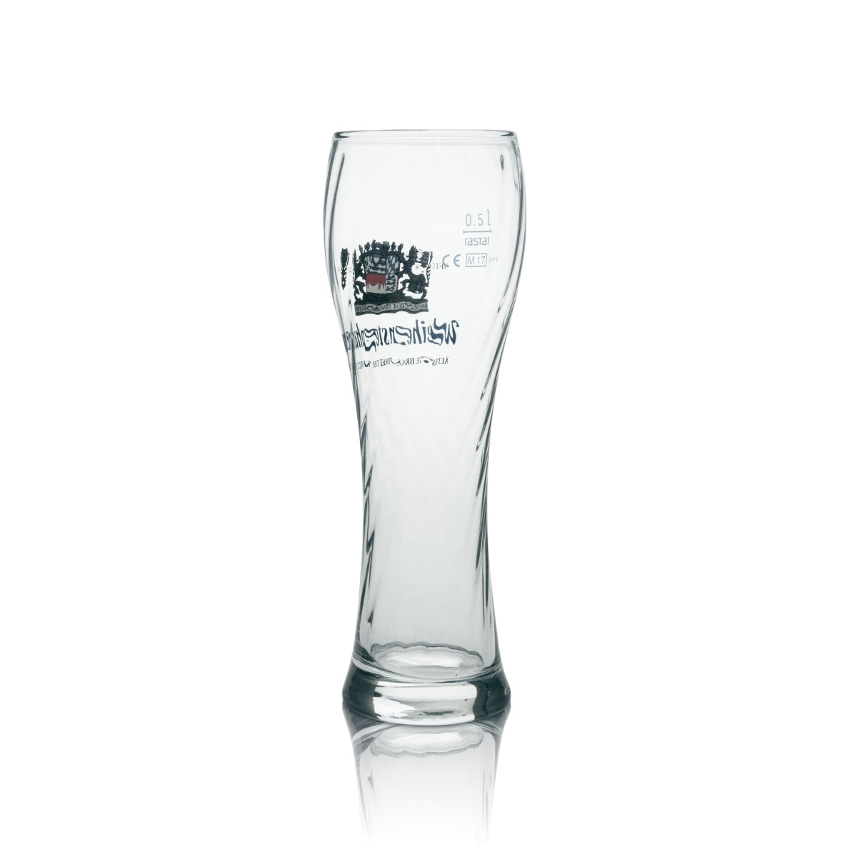 6x Szklanka do piwa Weihenstephan 0,5l szklanka do piwa pszenicznego "Älteste Brauerei der Welt" Rastal – Widok 3