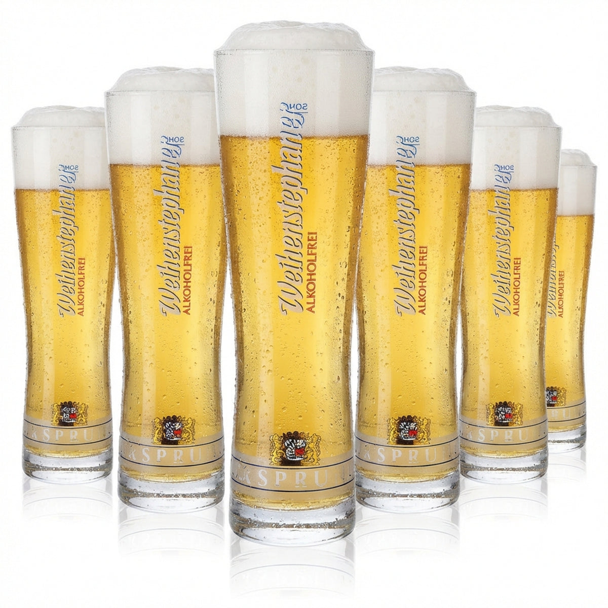 6x szklanka do piwa Weihenstephan Szklanki do piwa Pszeniczne 0,5 l „Torontow” Bezalkoholowe