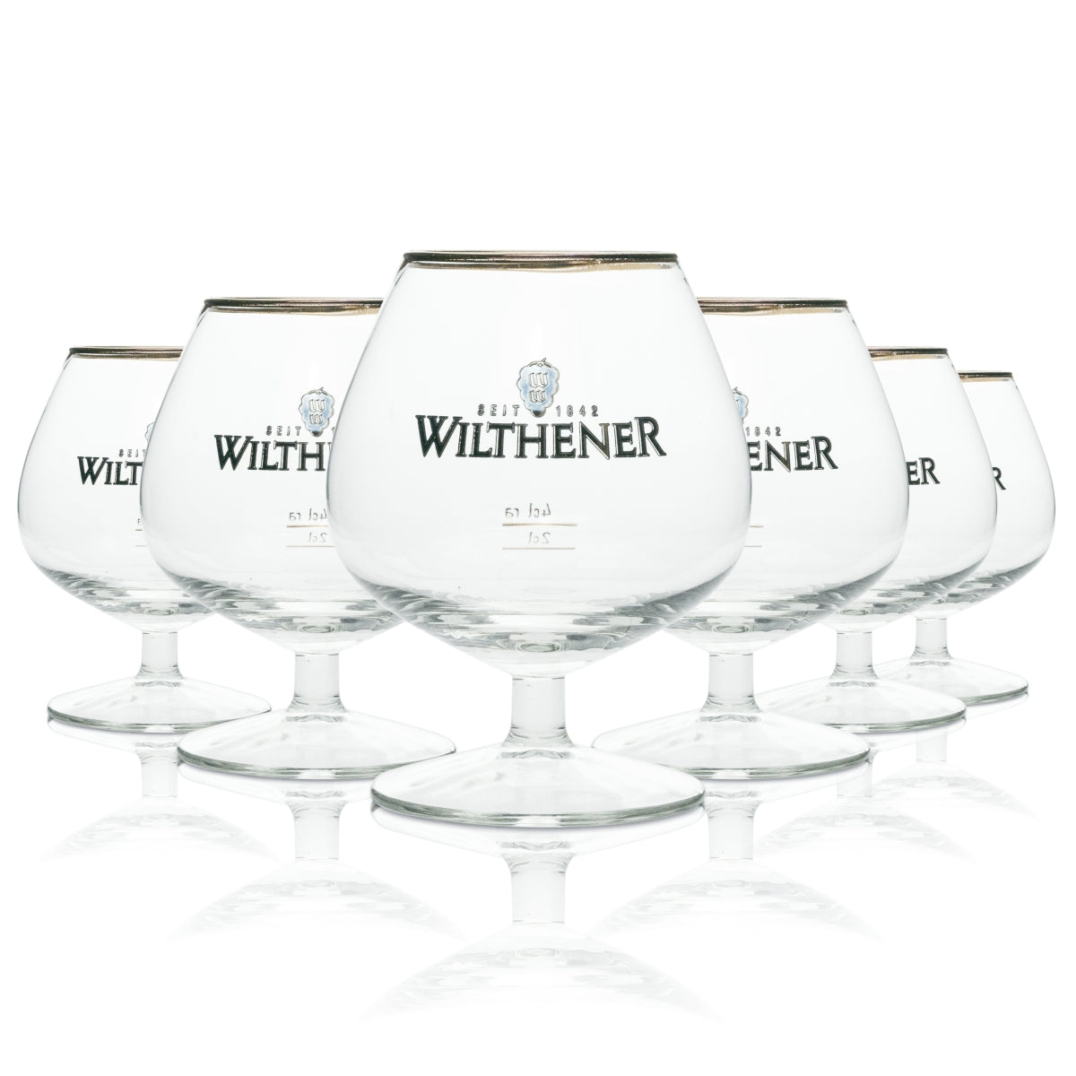 6x kieliszek do brandy Wilthener 2/4cl rastal