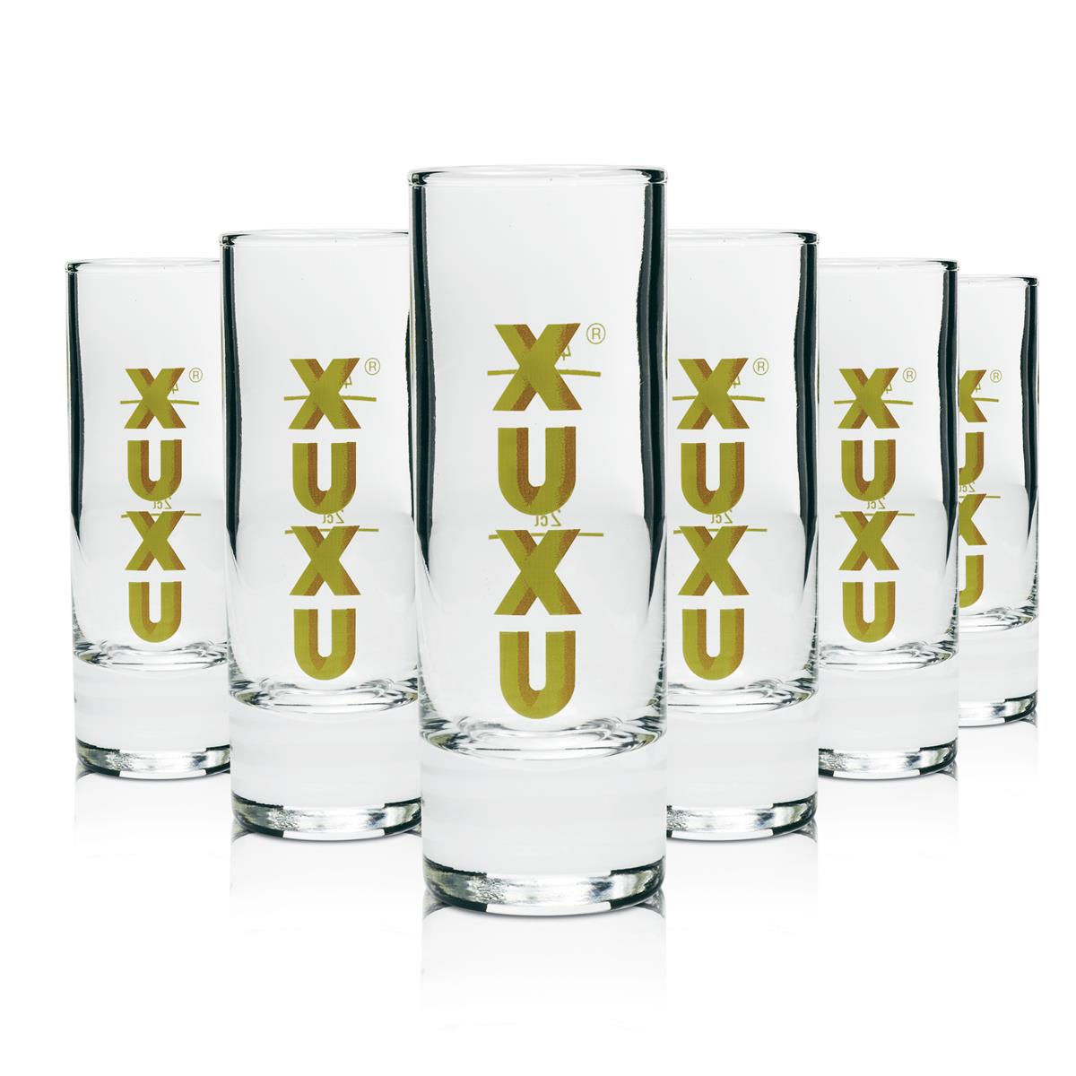 6 szklanek XuXu Limes Shot 4 cl