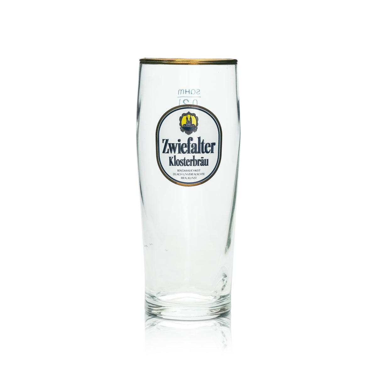 6x Szklanka do piwa Zwiefalter 0,2l Klosterbräu Kufel Trumpf Sahm Willi Szklanki Tumbler – Widok 2