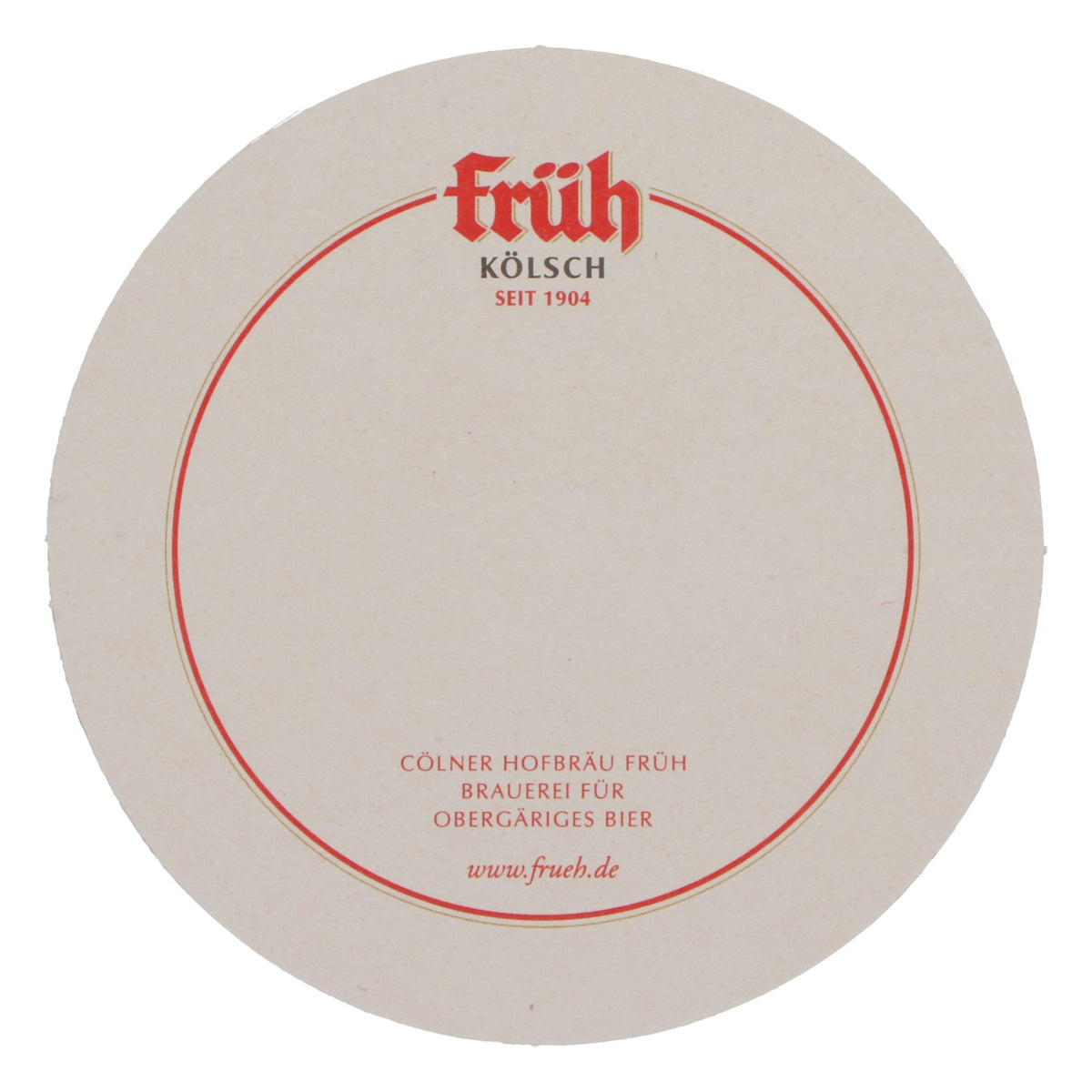 75x podkładki pod piwo Früh Kölsch Średnica 10,6 cm Herb – Widok 4
