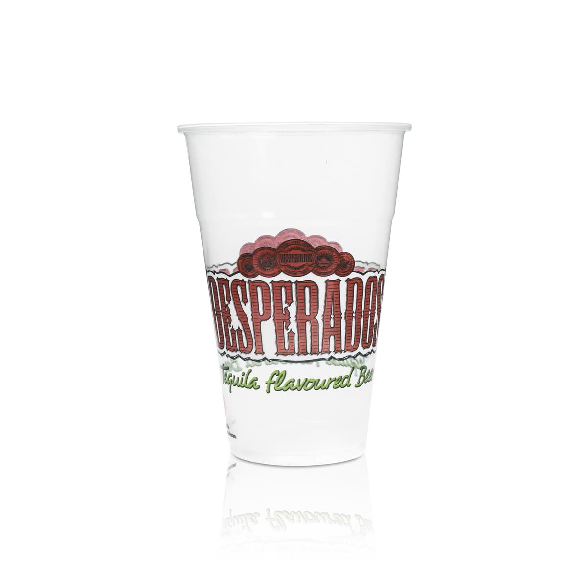 80x kubki do piwa Desperados jednorazowe 0,4l – Widok 2