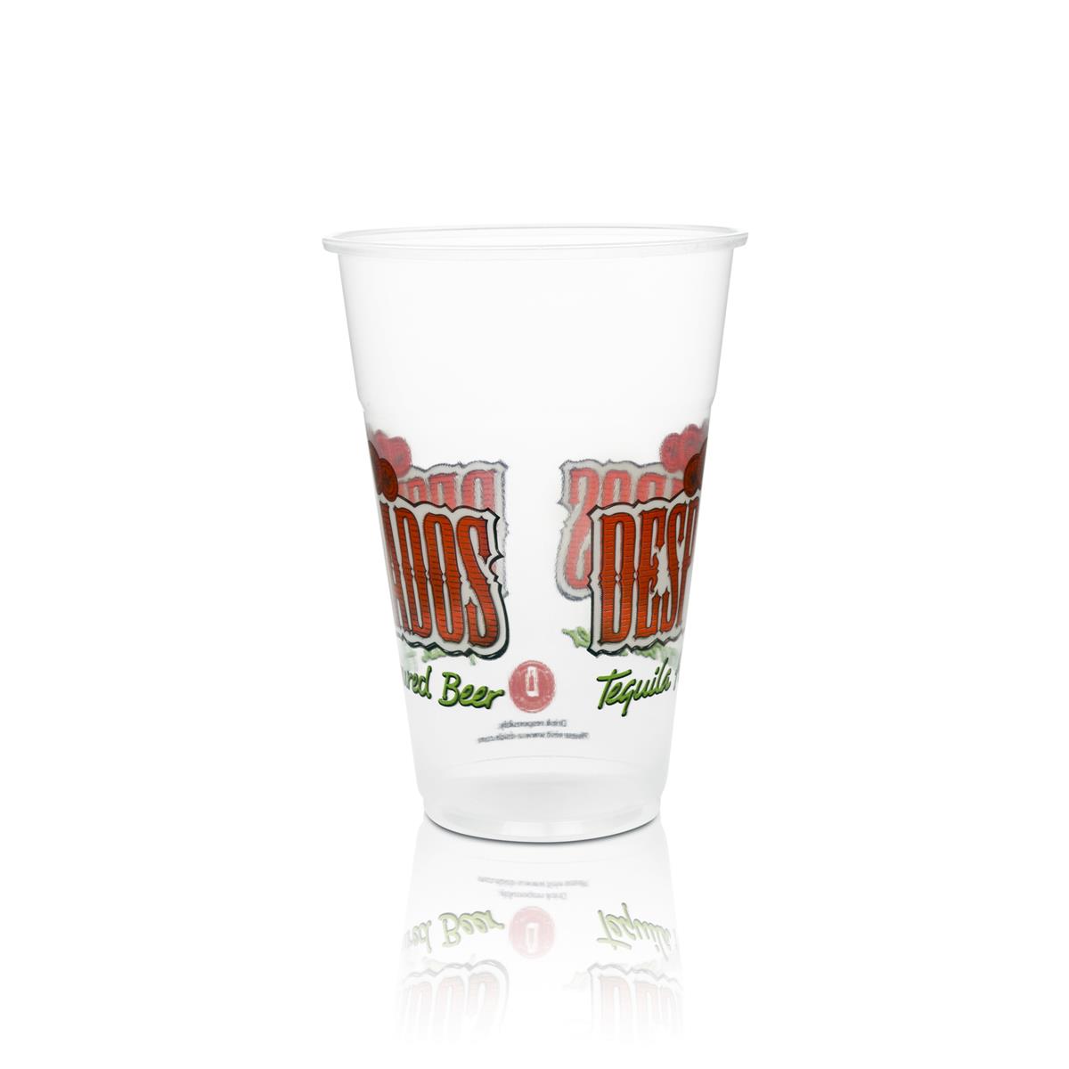 80x kubki do piwa Desperados jednorazowe 0,4l – Widok 3