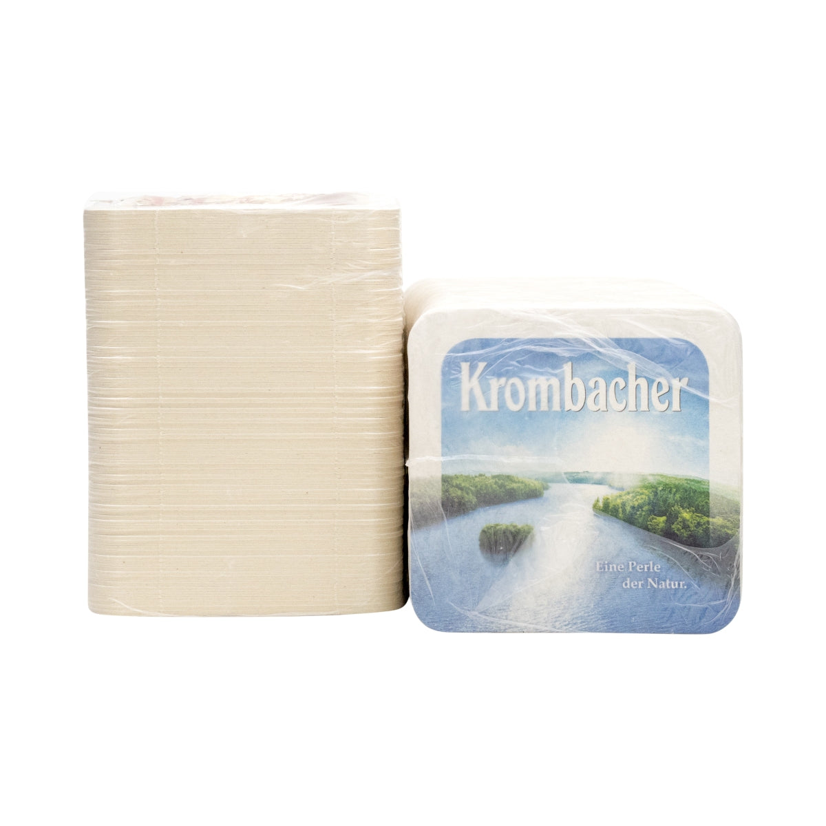 80x Logo maty do piwa Krombacher z jeziorem – Widok 2