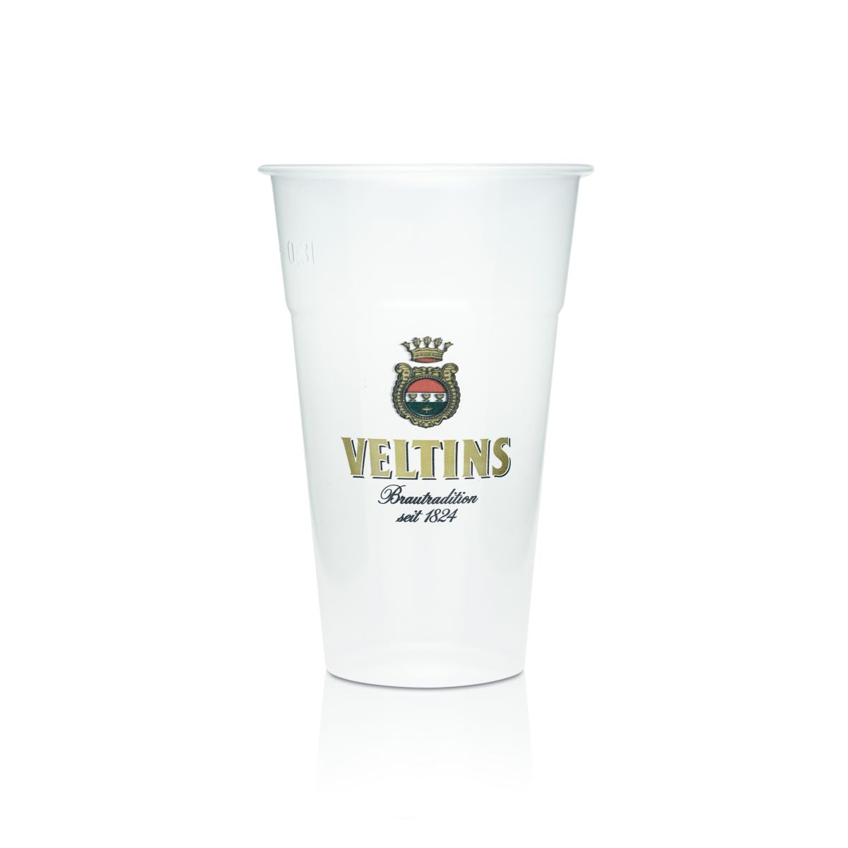80x szklanka do piwa Veltins 0.3l plastikowe jednorazowe kubki do piwa plastikowe kubki – Widok 2