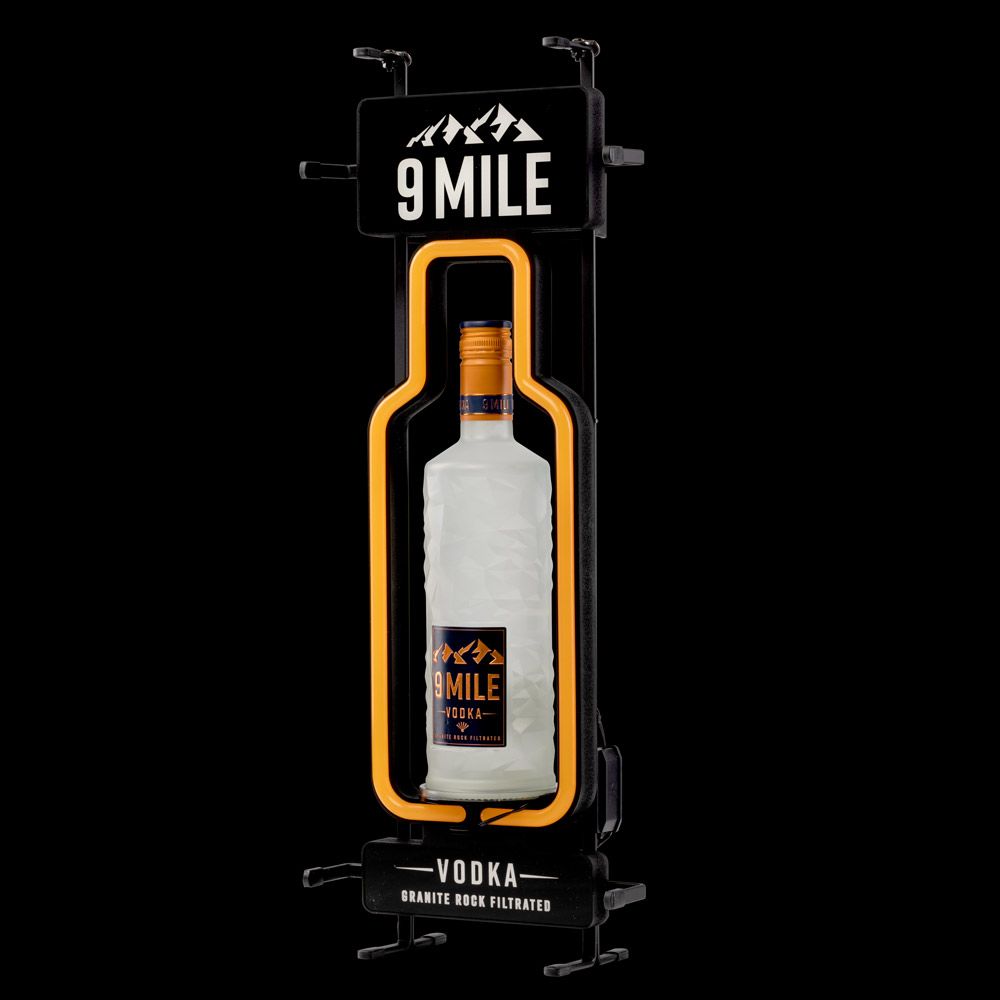 9 Mile Glorifier LED Bottleglorifier Stojak na butelki Stojak na butelki Dekoracja Bar Show – Widok 3