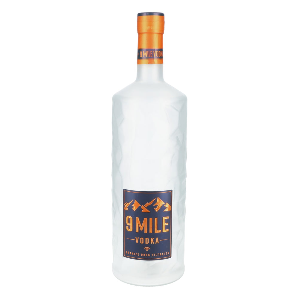9 Mile Butelka pokazowa Butelka dekoracyjna PUSTA LED 3 l Butelka magnum MBG Vodka Merch