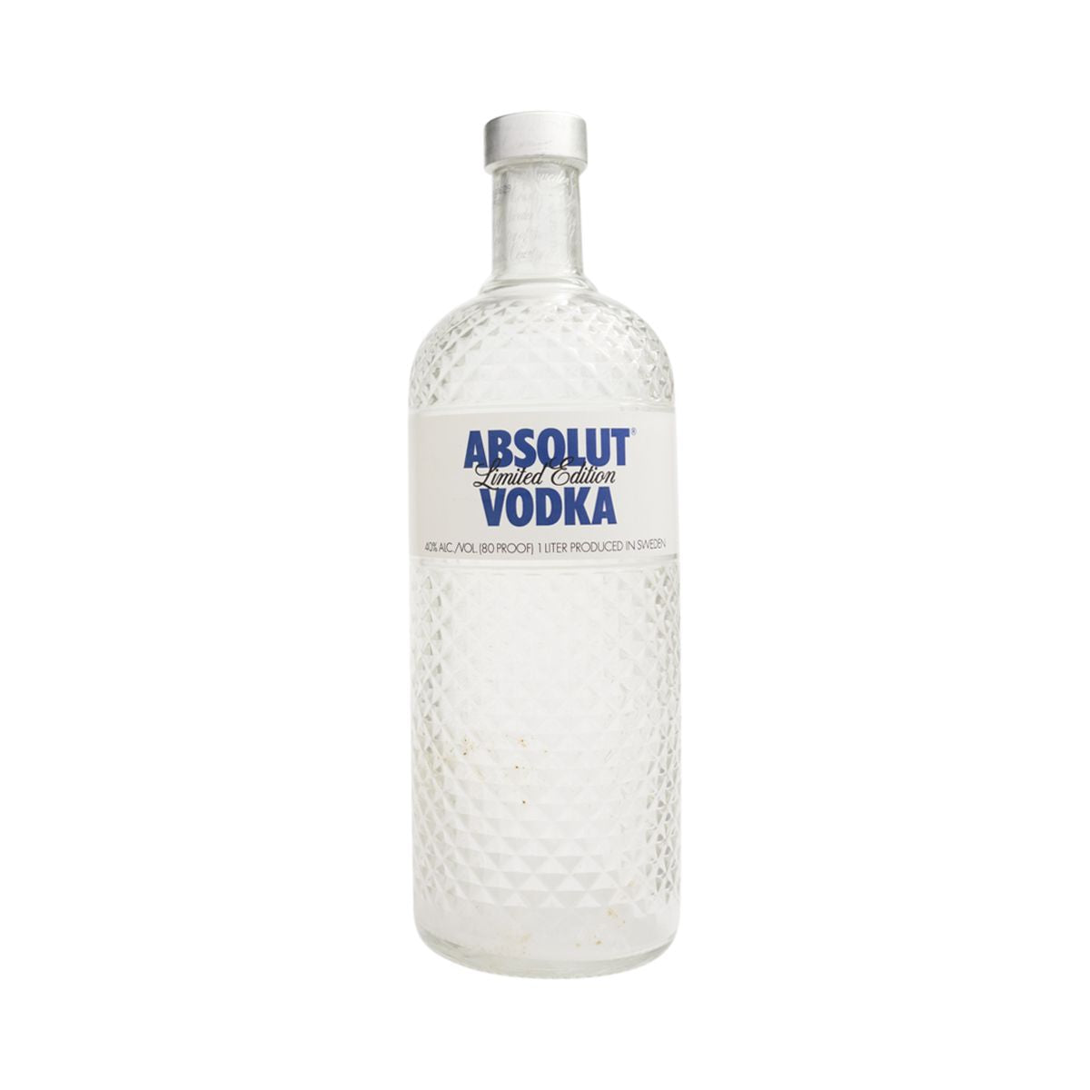 Absolut decoration show bottle 1l EMPTY atrapa butelki szkło kryształowe design