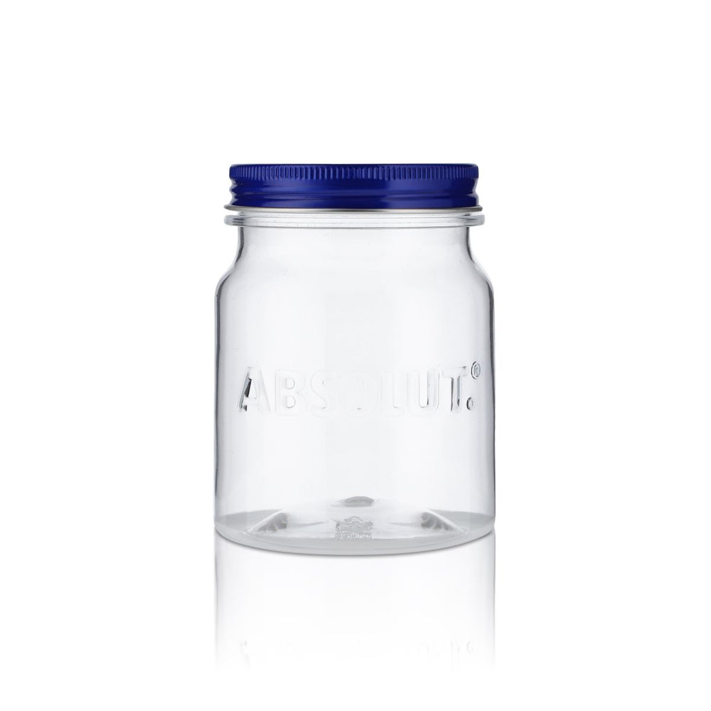 Absolut Vodka Szklanki akrylowe do wódki Plastikowe kubki z pokrywką