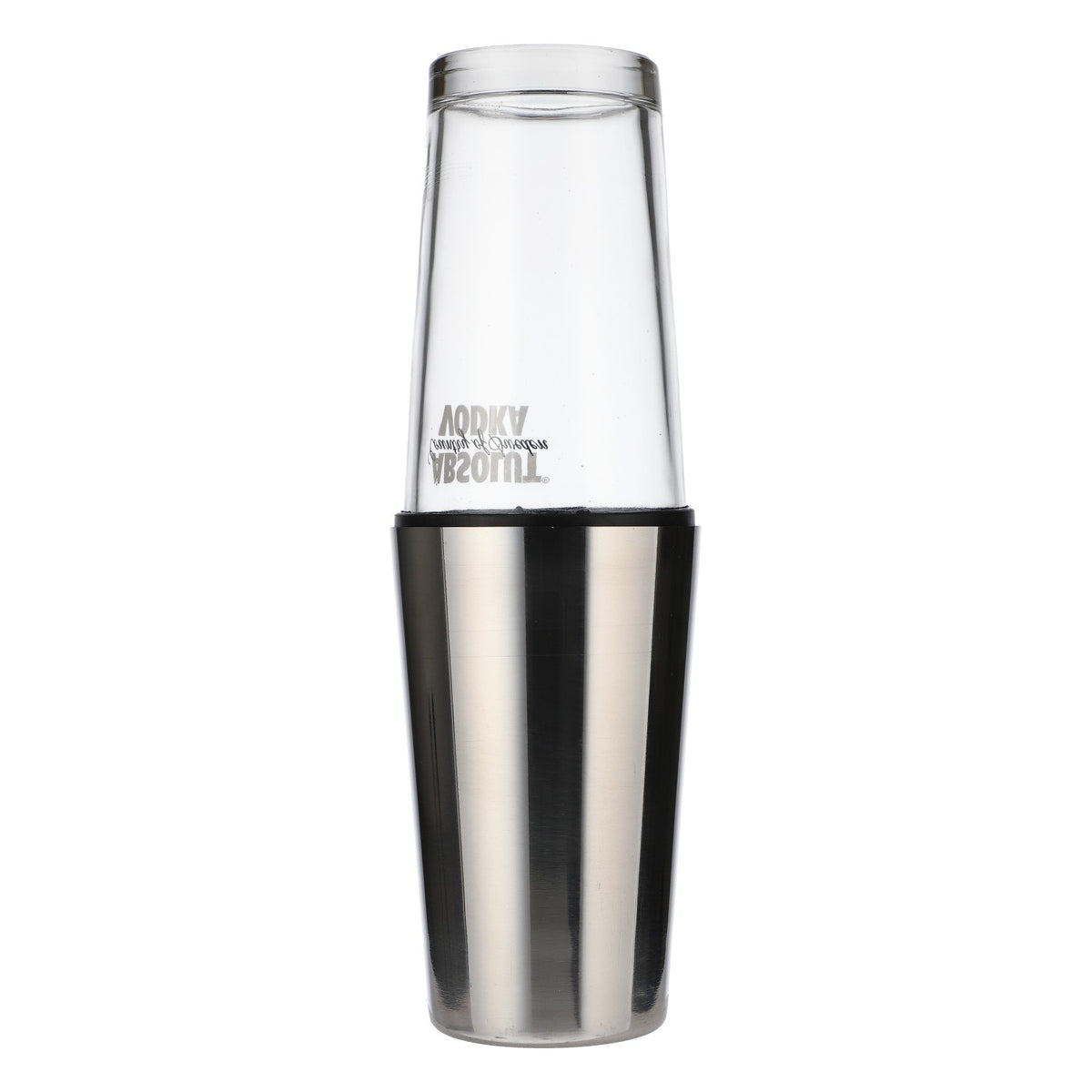 Absolut Vodka Shaker ze stali nierdzewnej Boston Shaker ze stali nierdzewnej Akcesoria barowe 2 częściowe – Widok 3