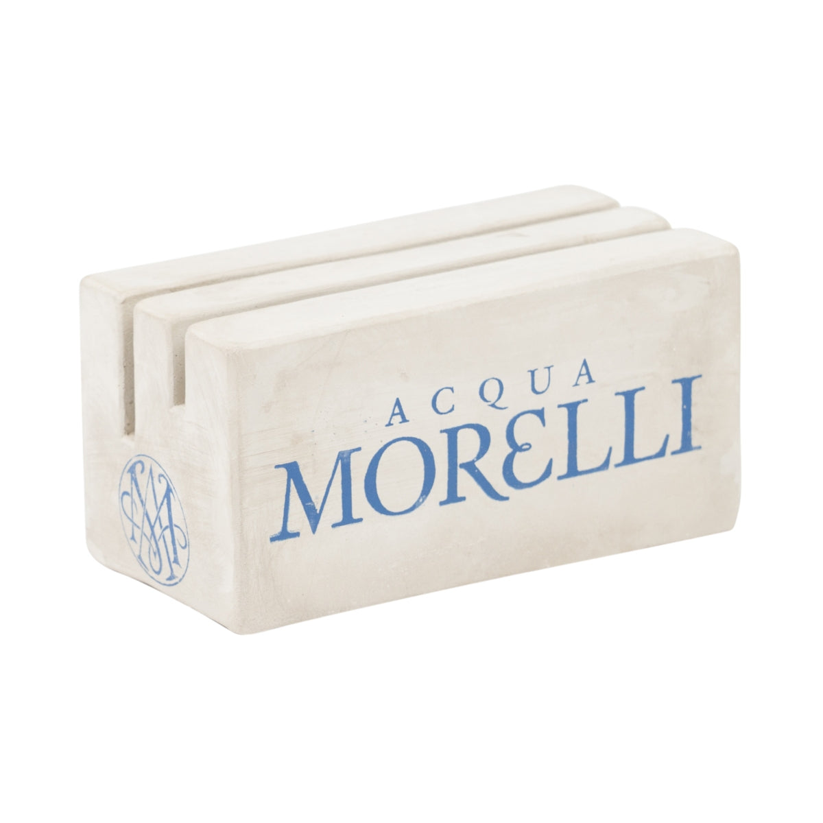 Stojak na kartę wodną Acqua Morelli 10x5 betonowy szary Stojak na menu Gastro