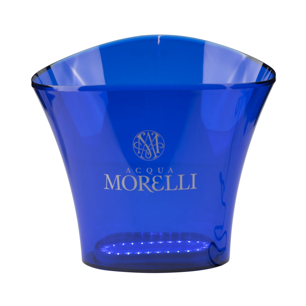 Acqua Morelli Water Cooler LED Wiadro Butelka Niebieski Pojemnik na kostki lodu Napój