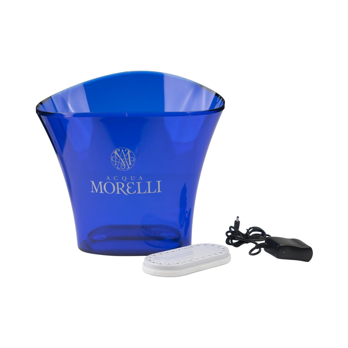 Acqua Morelli Water Cooler LED Wiadro Butelka Niebieski Pojemnik na kostki lodu Napój – Widok 3