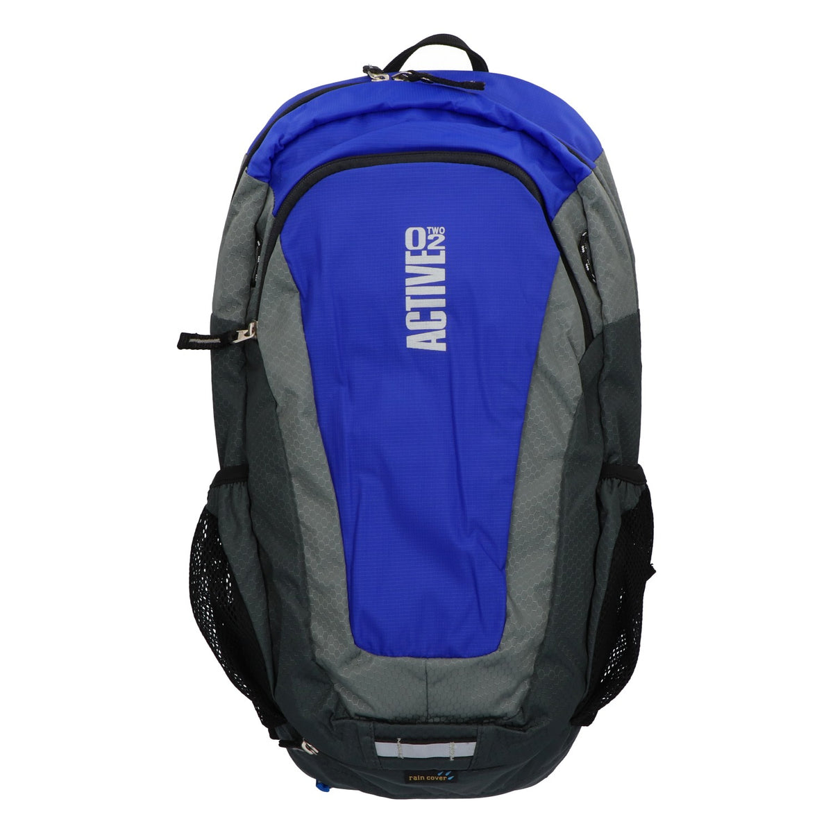 Plecak Active O2 wodoodporny, niebiesko-szary, outdoorowy, sportowy, turystyczny