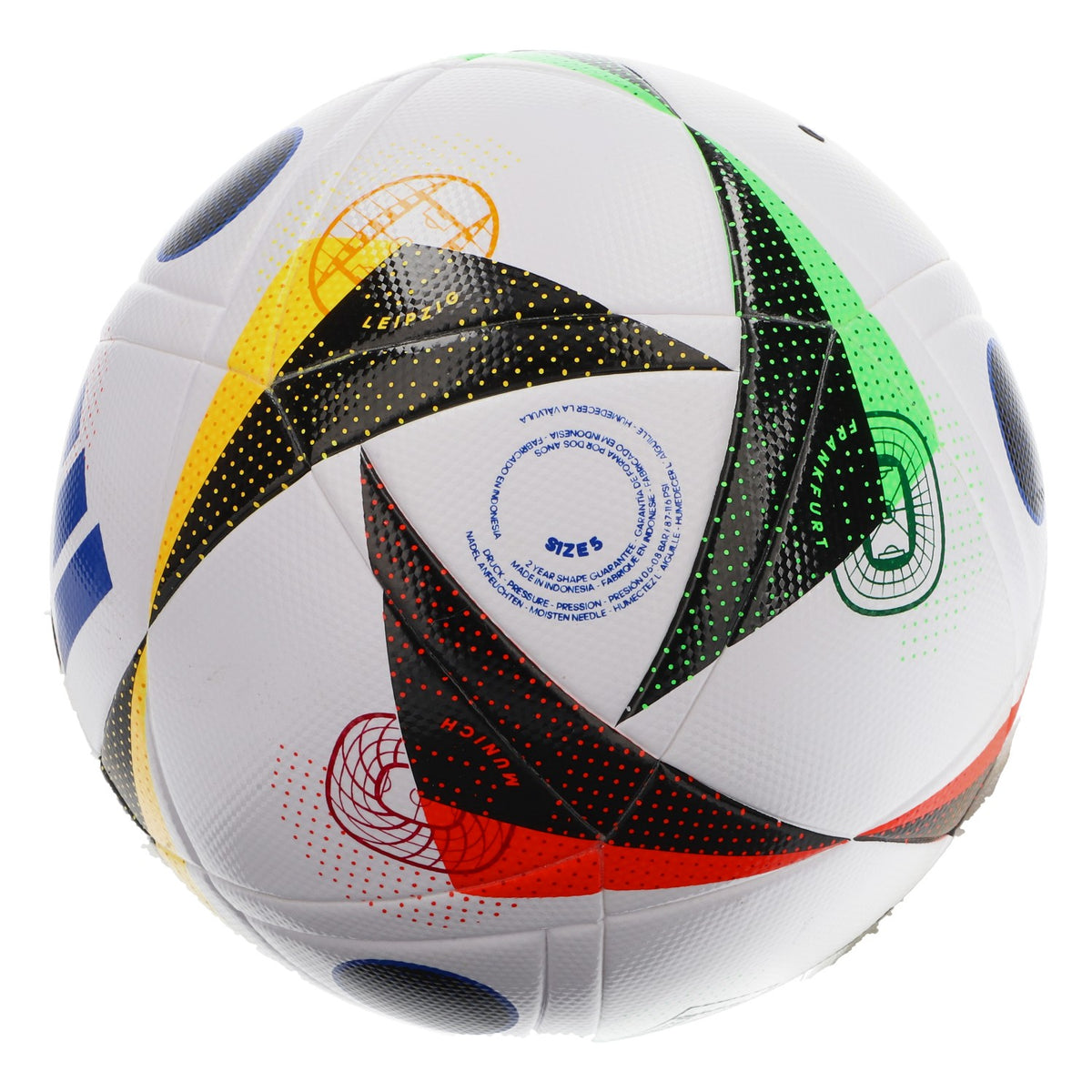 Piłka nożna Adidas EM2024 Piłka uliczna 350 g UEFA EURO 2024 Replika piłki meczowej – Widok 2