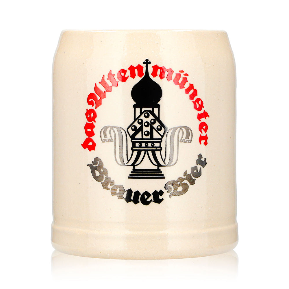 Kufel do piwa Altenmünster 0,3 l, gliniany, szklany, kamionkowy