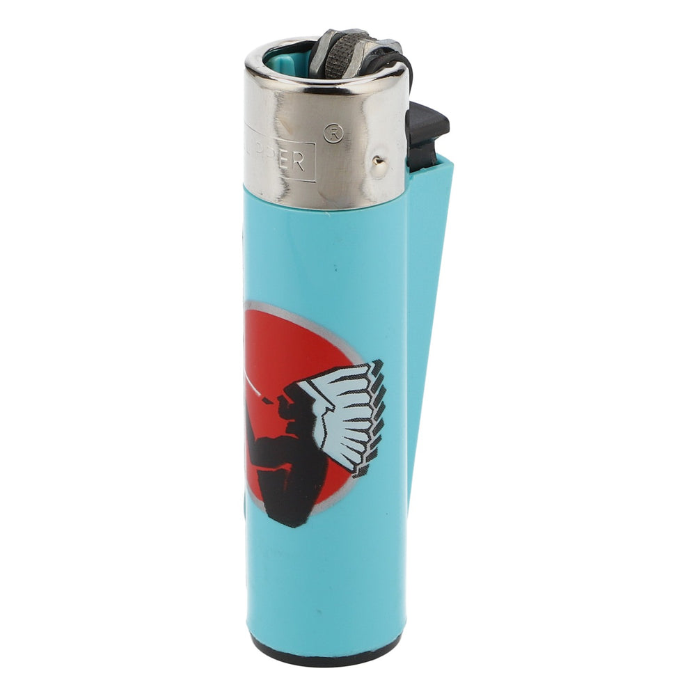 American Spirit Zapalniczka do tytoniu Lighter Classic Large Niebieska wielokrotnego użytku Clipper