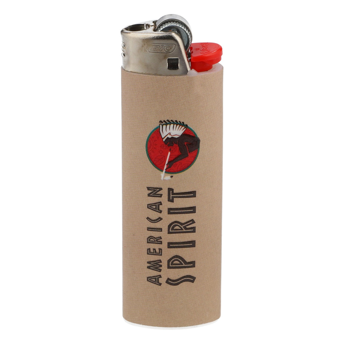 American Spirit Zapalniczka do tytoniu Lighter Reibrand Beige BIC Maxi – Widok 2
