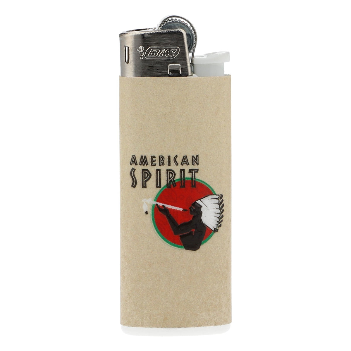 American Spirit Papierosy Zapalniczka Lighter Tytoń Mini Beżowy Bic – Widok 2