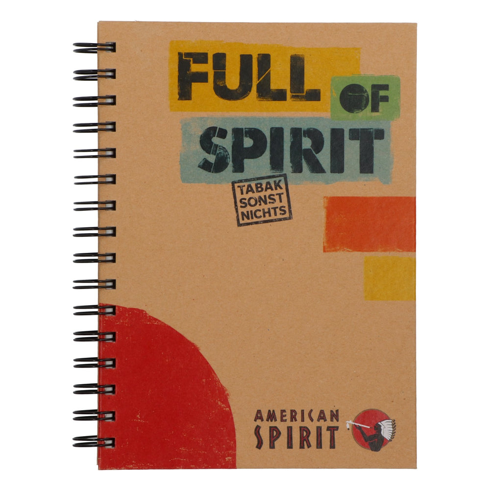 American Spirit Papierosy Notatnik Ring Book Notatnik