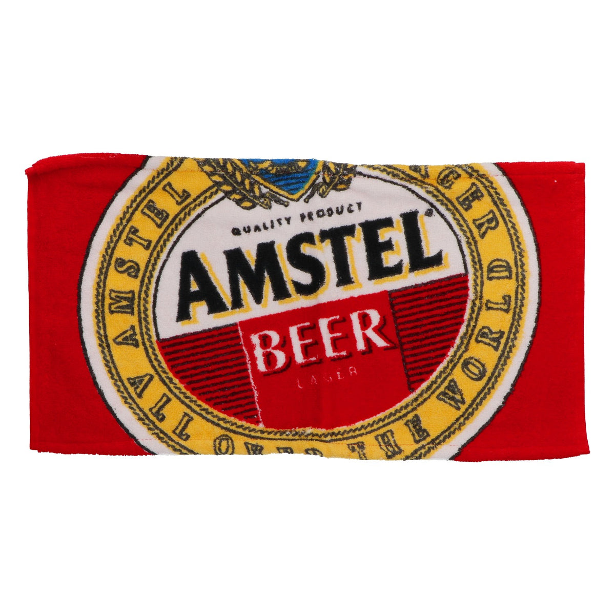 Ręcznik barowy Amstel Bartowel 49 x 26 cm, czerwony, bawełna – Widok 2