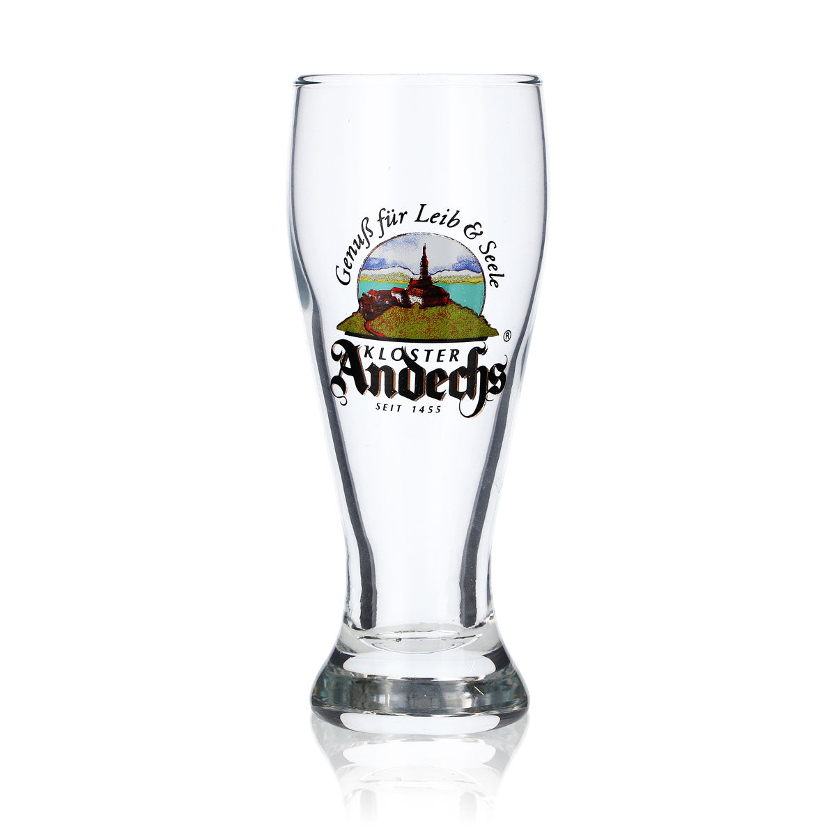 Kieliszek do piwa Andechs Kieliszek powitalny Kieliszek na powitanie 0,065 l Mini kieliszek do piwa pszenicznego