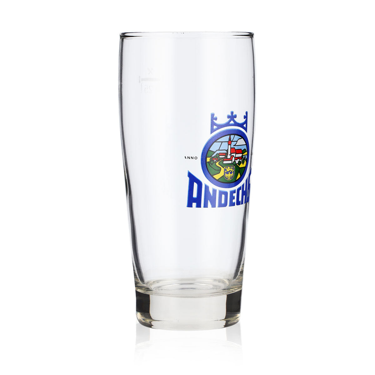 Kufel do piwa Andechs Kufle do piwa Szklanki 0,25 l Kubki Stare logo niebieskie – Widok 2