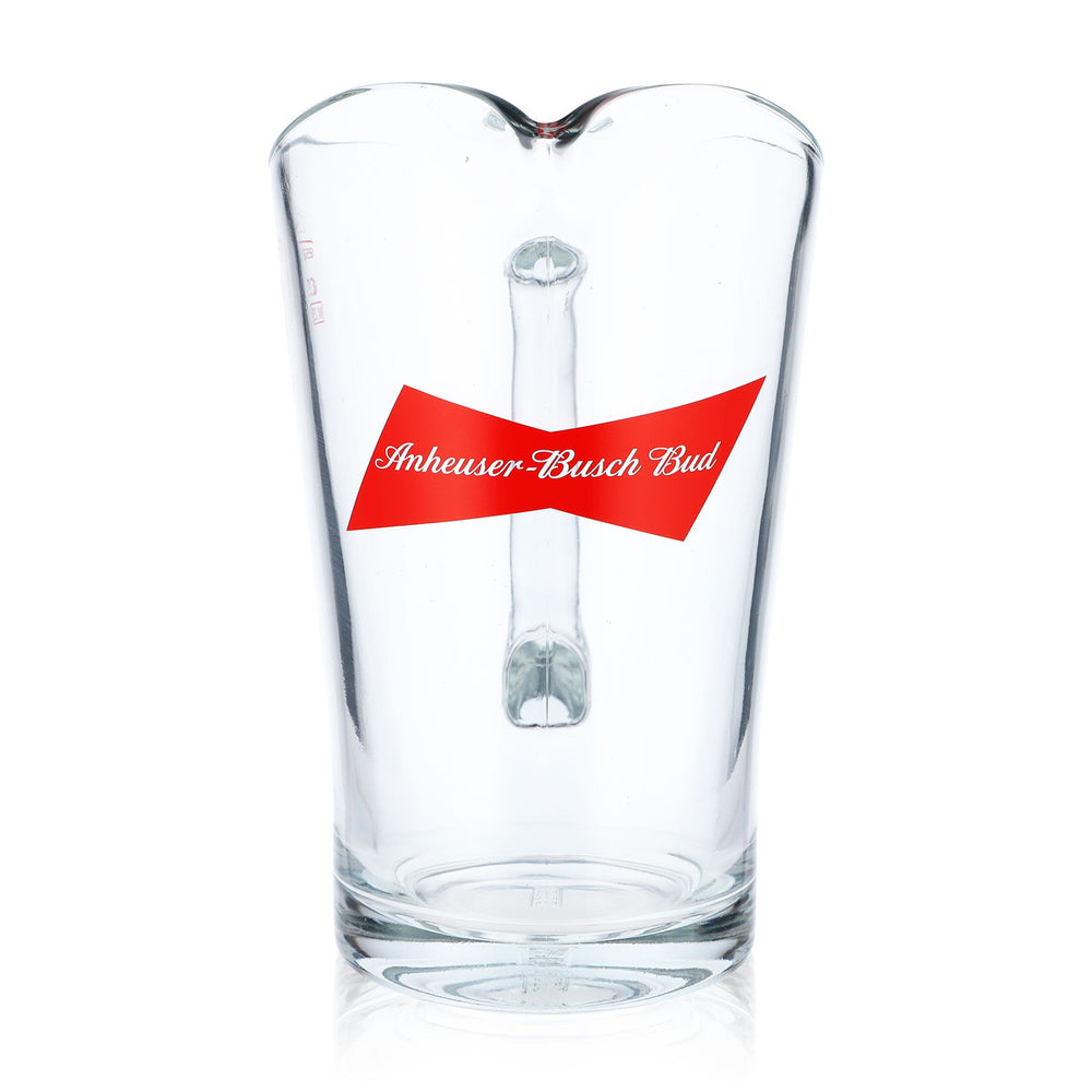 Szklany dzbanek do piwa Anheuser Busch Bud o pojemności 1,5 l, styl Luizjana