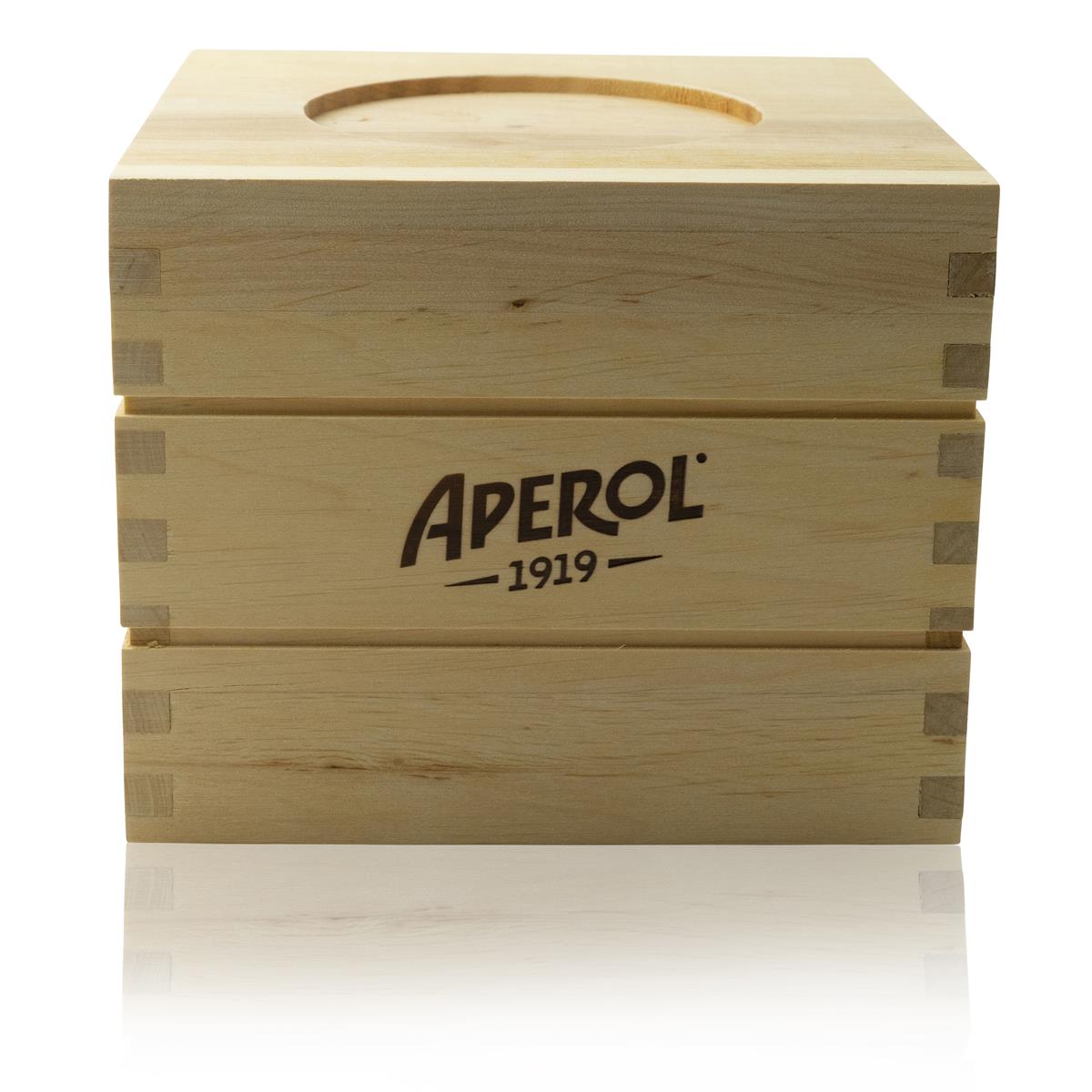 Aperol Spritz Display Box Bottle Presenter Stand Tabel Barrel Glorifier – Widok 2