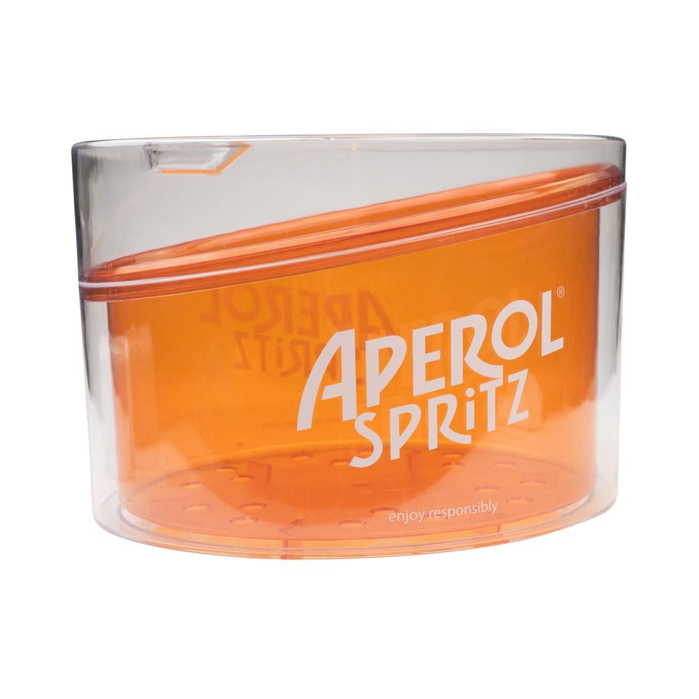 Aperol Spritz chłodziarka na kostki lodu pudełko na butelki chłodziarka na lód dwuścienny bar