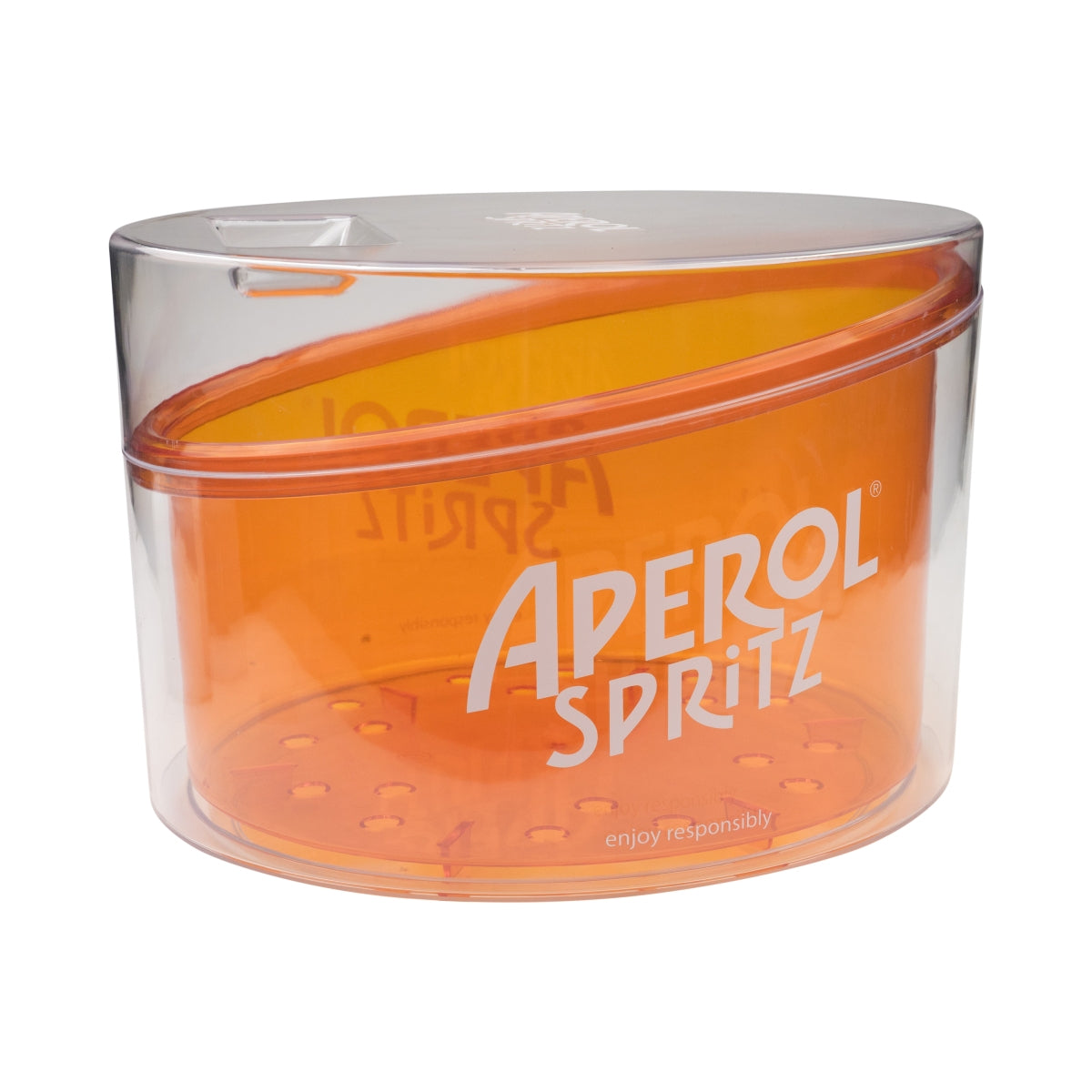 Aperol Spritz chłodziarka na kostki lodu pudełko na butelki chłodziarka na lód dwuścienny bar – Widok 2