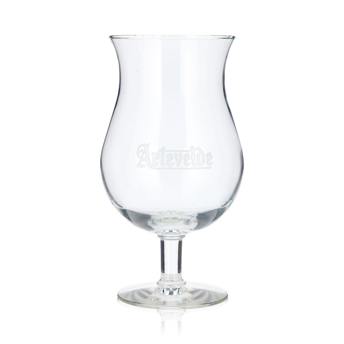 Szklanka do piwa Artevelde 0,6 l, puchar z białym logo – Widok 2