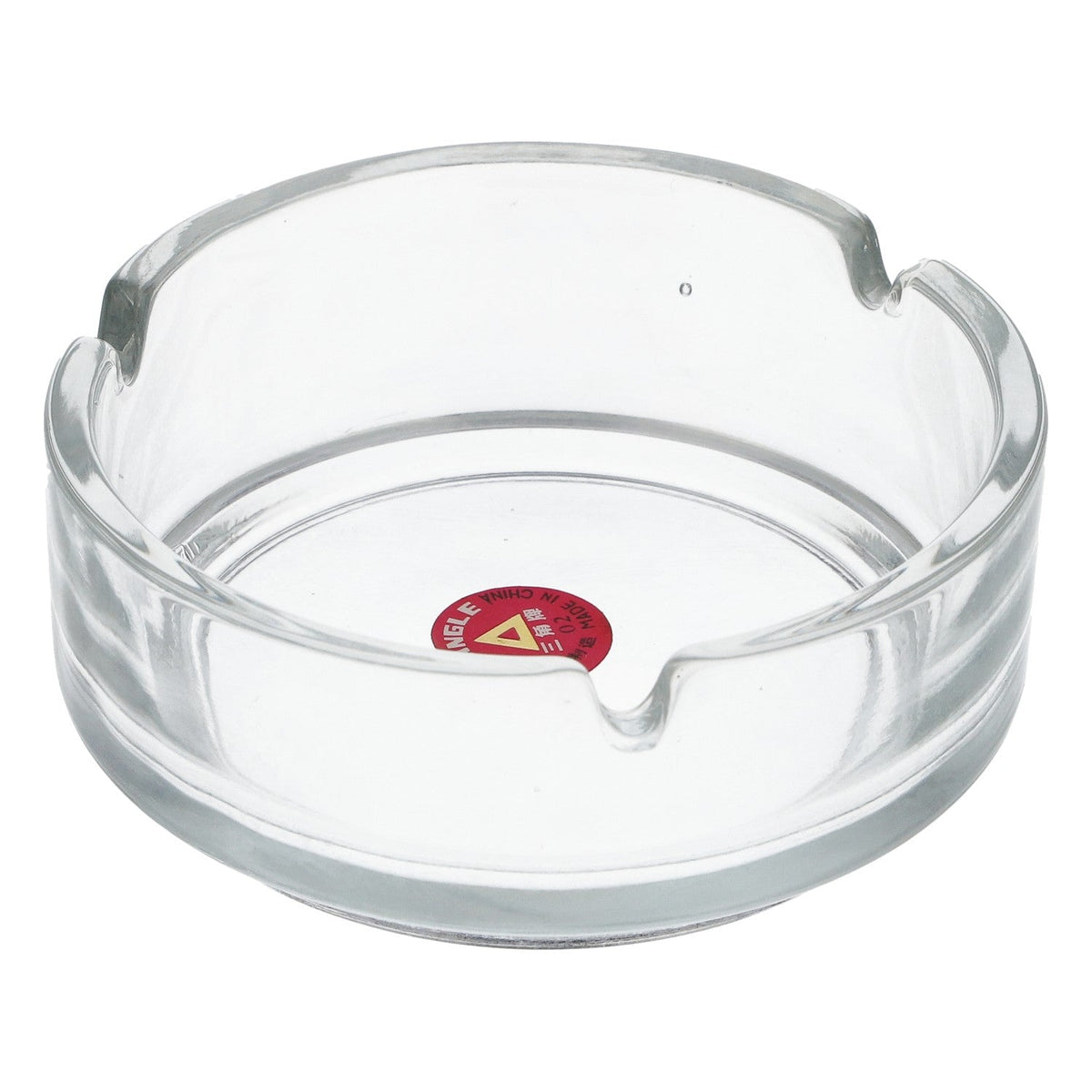 5x popielniczka Ashtray przezroczysta, sztaplowana, Blanco, średnica 10 cm – Widok 2