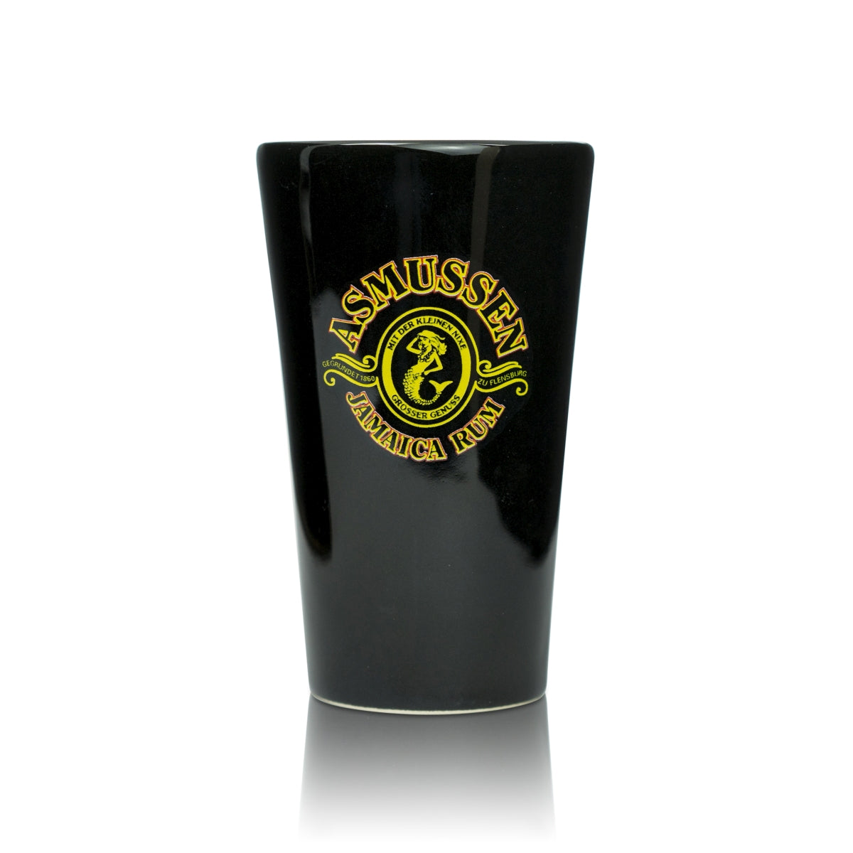 Asmussen Clay Mug Glass 0,24l Longdrink Cocktail Glasses Jamaica Rum Aperitif Bar