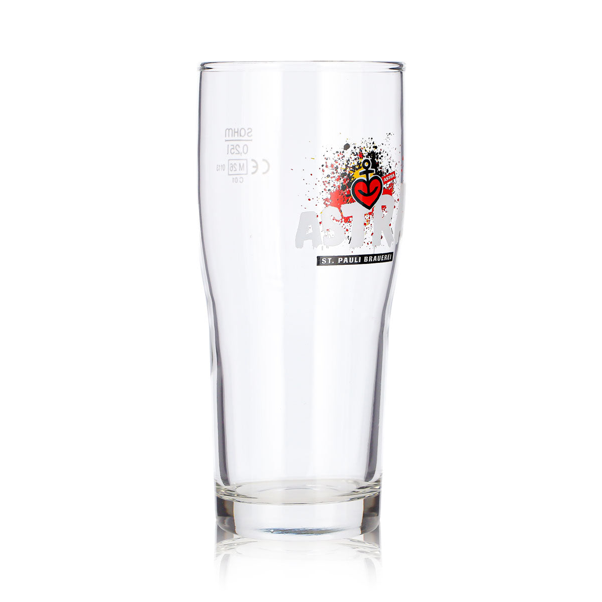 Szklanka do piwa Astra 0,25 l, kubek, edycja specjalna, browar St. Pauli, Sahm – Widok 3