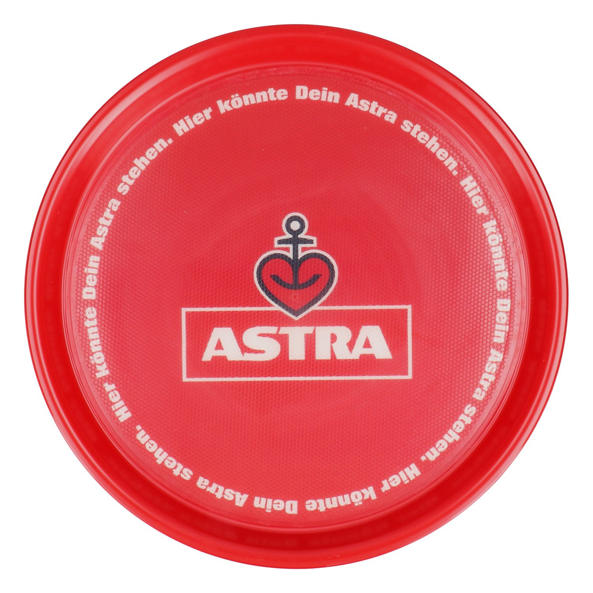 Taca okrągła Astra Taca kelnerka „Hier könnte Dein Astra Stehen” (Tutaj może stanąć Twoje piwo Astra) Kiez