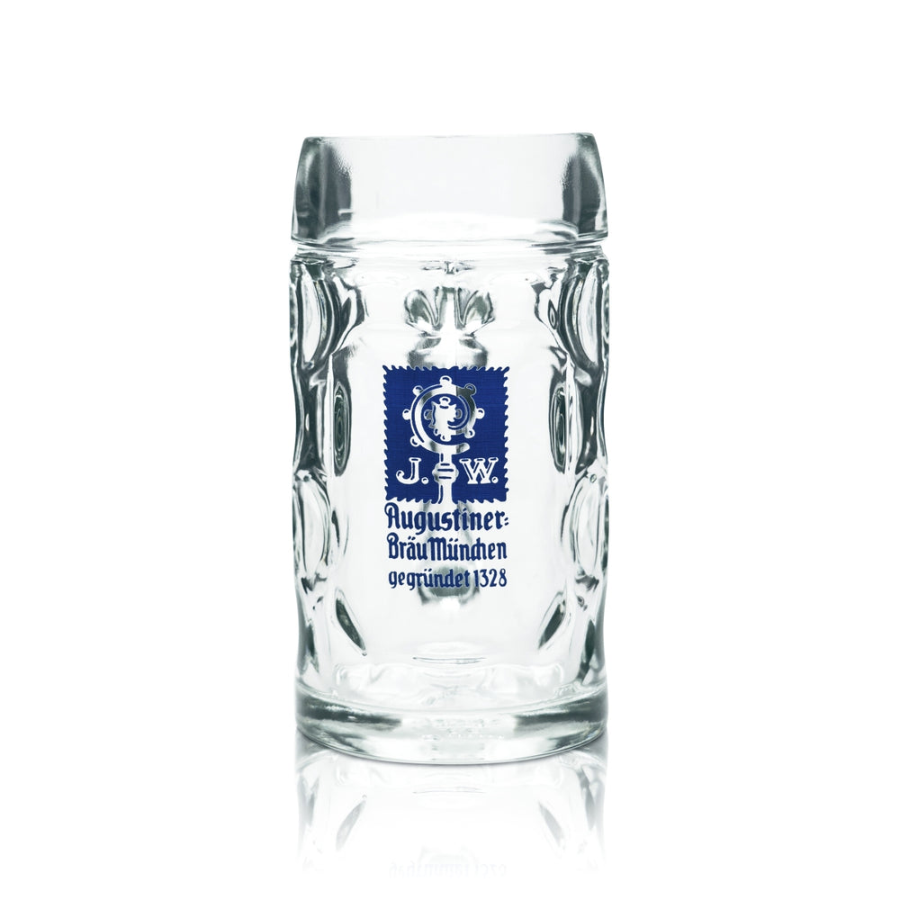 Augustiner szklanka do piwa 0,5l kufel Isar Seidel Monachium Helles szklanki kufle browar