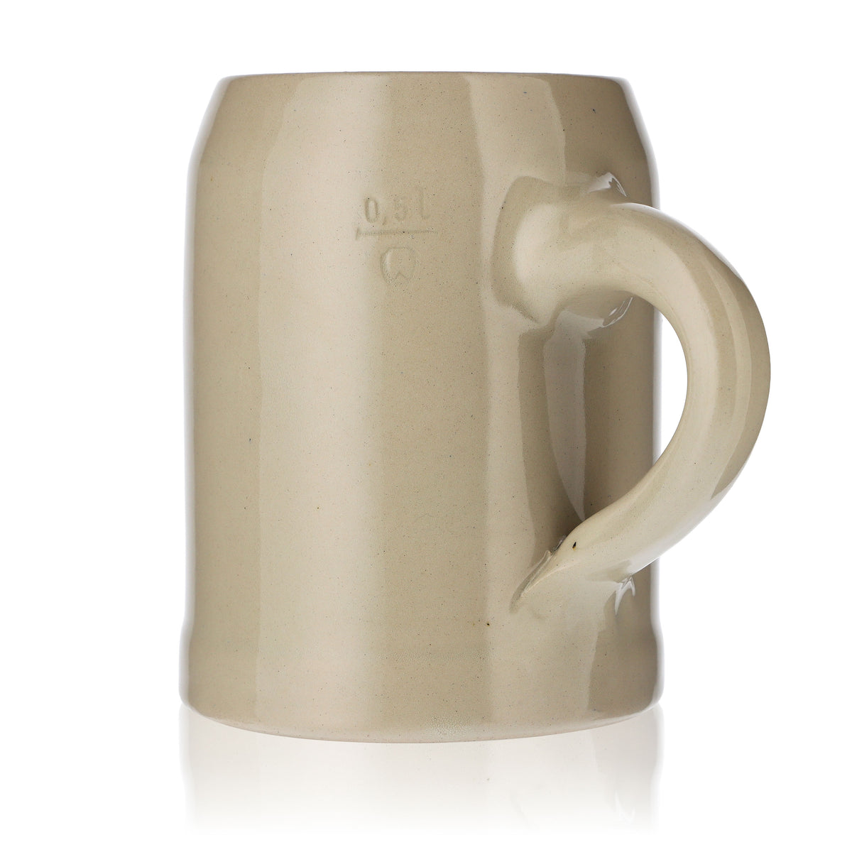 Kufel do piwa Augustiner Kufel kolekcjonerski Kufel 0,5 l Kufel ceramiczny Beżowy – Widok 4