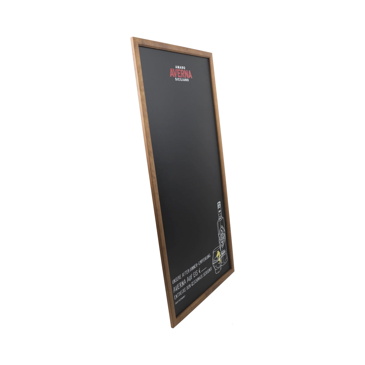 Averna Amaro tablica kredowa 120x60 drewniana rama gastro tablica menu reklama ścienna – Widok 3