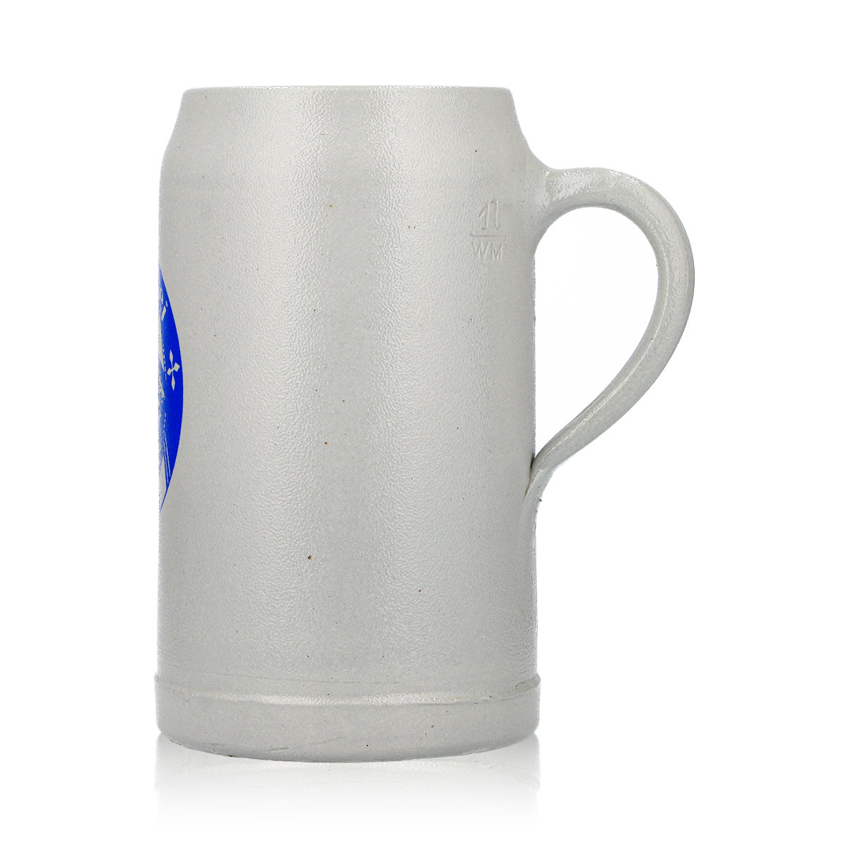 Szklanka do piwa Ayinger 1 l, gliniany kufel, browar Aying, gliniany, Sahm – Widok 6