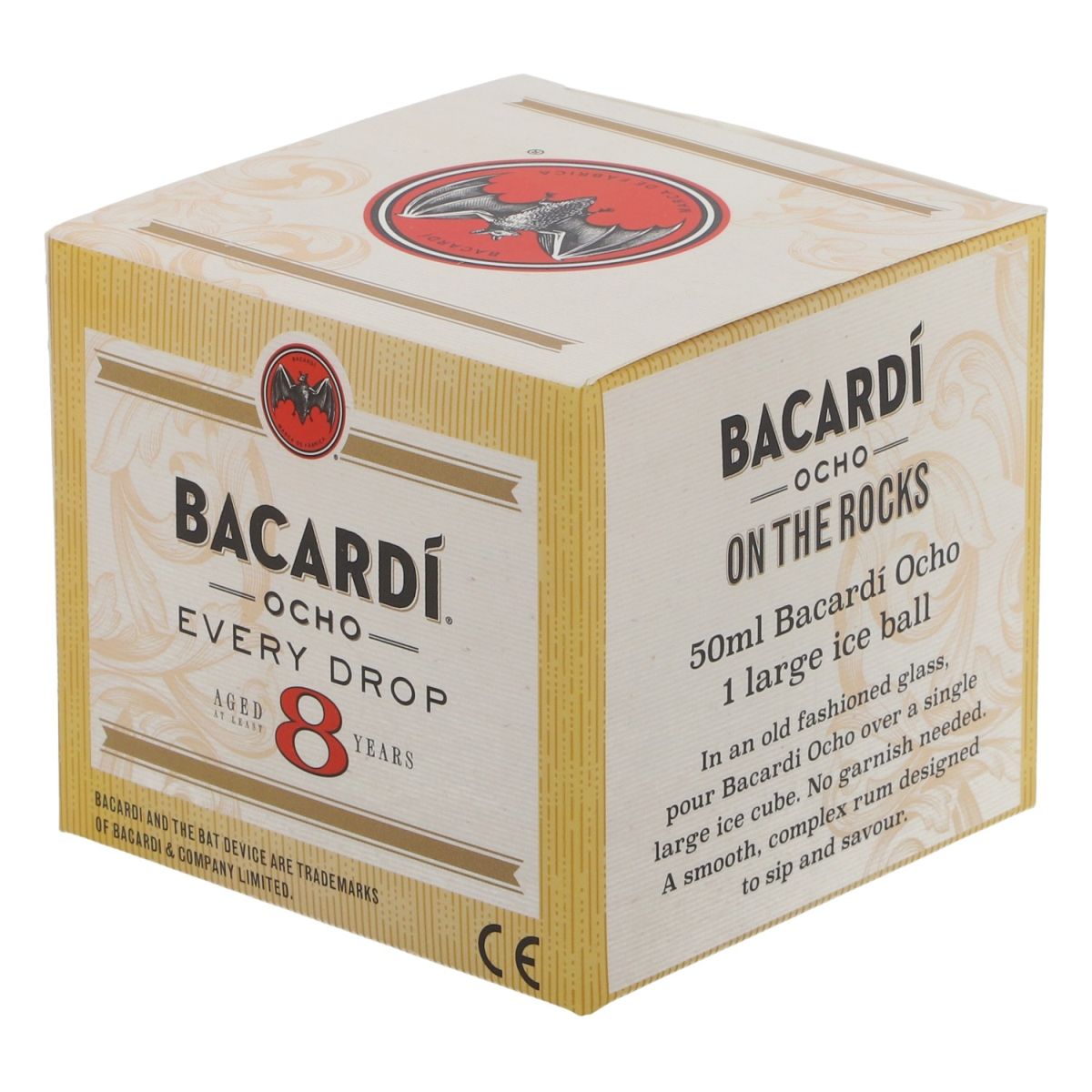 Forma do kostek lodu Bacardi Ice Ball Mould Ocho Akcesoria barowe Koktajle Longdrink – Widok 2