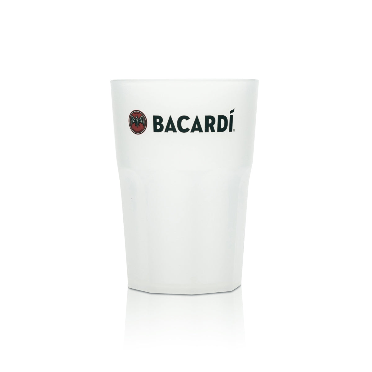 Bacardi Rum 0,35l plastikowy kubek wielokrotnego użytku plastikowe szklanki impreza festiwal bar