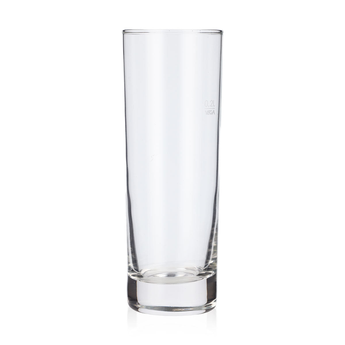 Szklanka do rumu Bacardi Szklanka do long drinków Szklanka do rumu Highball 0,2 l bez logo Vega – Widok 2