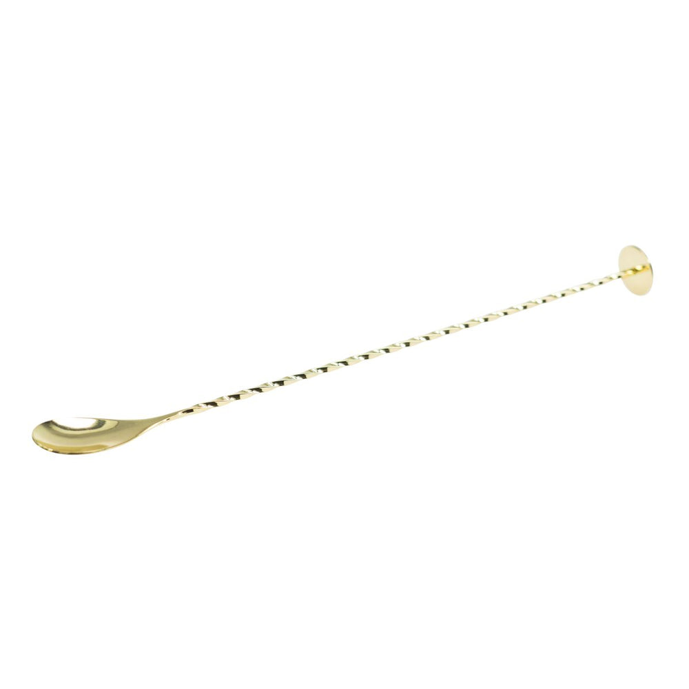 Bacardi Rum Stirrer Łyżka barowa Łyżka do mieszania Mixology Twisted Gold Bar