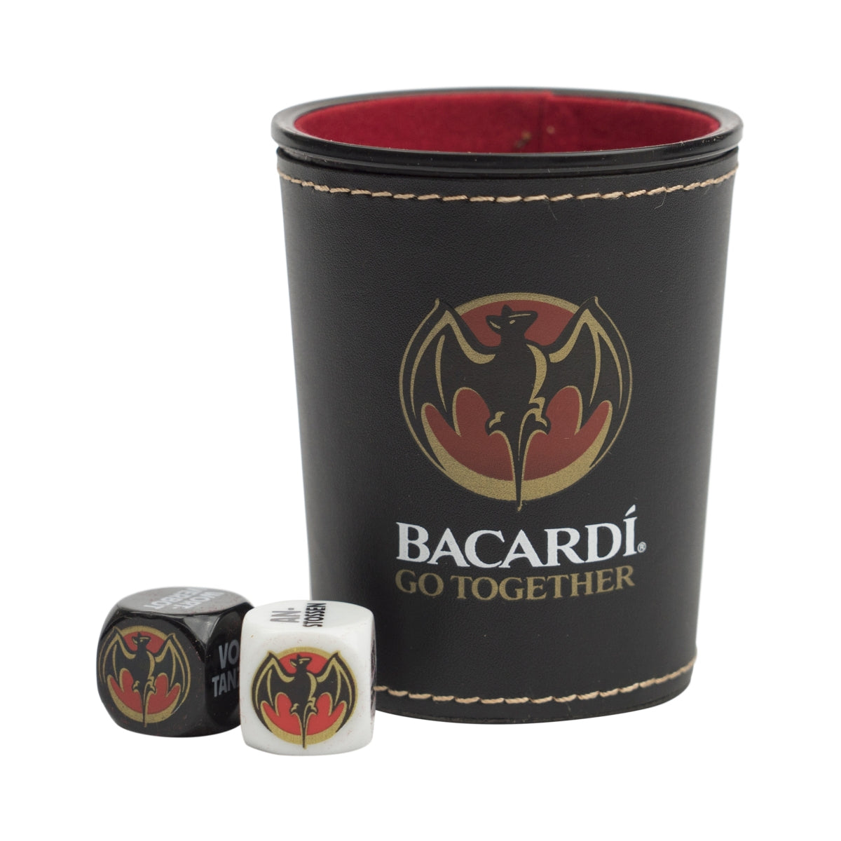 Zestaw kości do gry Bacardi Rum Party Drinking Games Truth Dare itp. 2 kości do gry