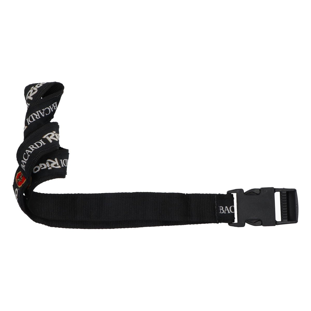 Bacardi Whisky Smycz Laynard Brelok do kluczy czarny Rigo – Widok 2