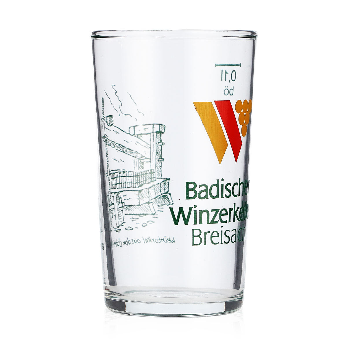 Badischer Winzerkeller Breisach Kieliszek do wina 0,1 l Kieliszki do wina Kieliszek degustacyjny – Widok 2