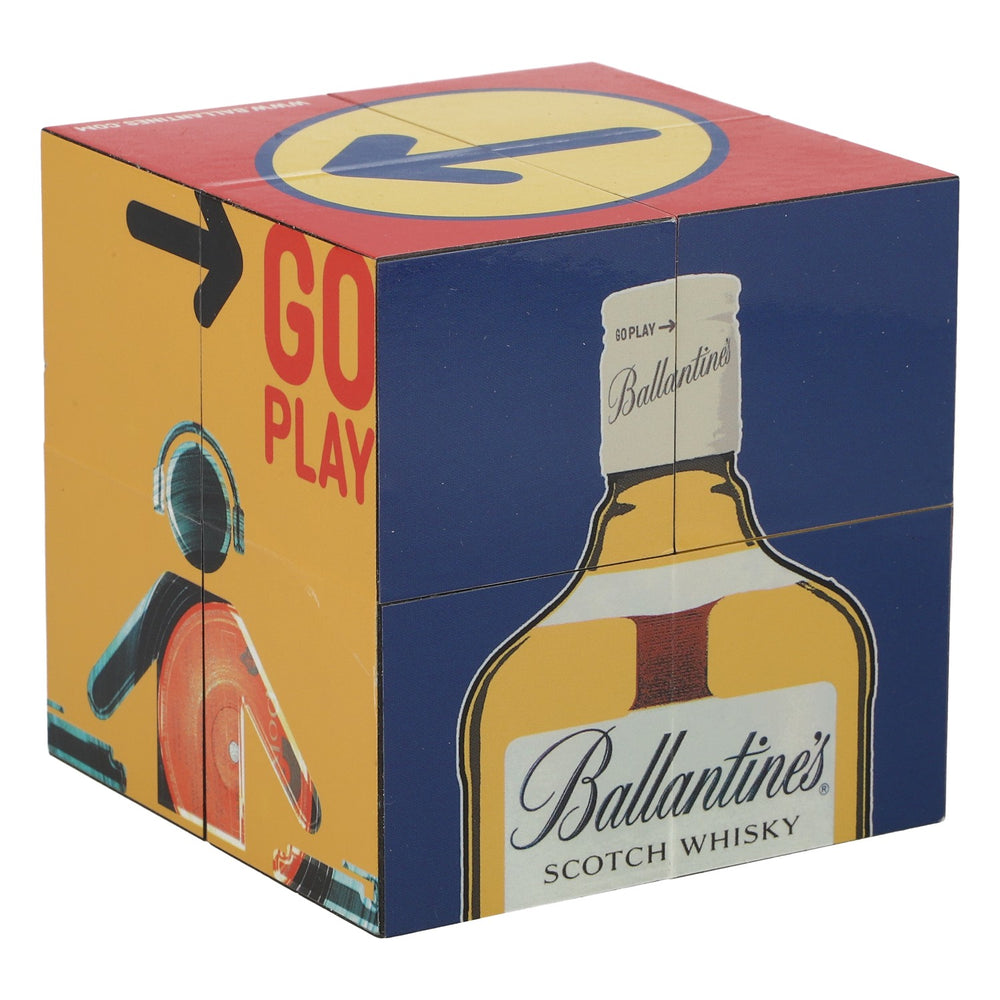 Ballantines Whisky Magic Cube Family Puzzle Cubes – przedmiot kolekcjonerski
